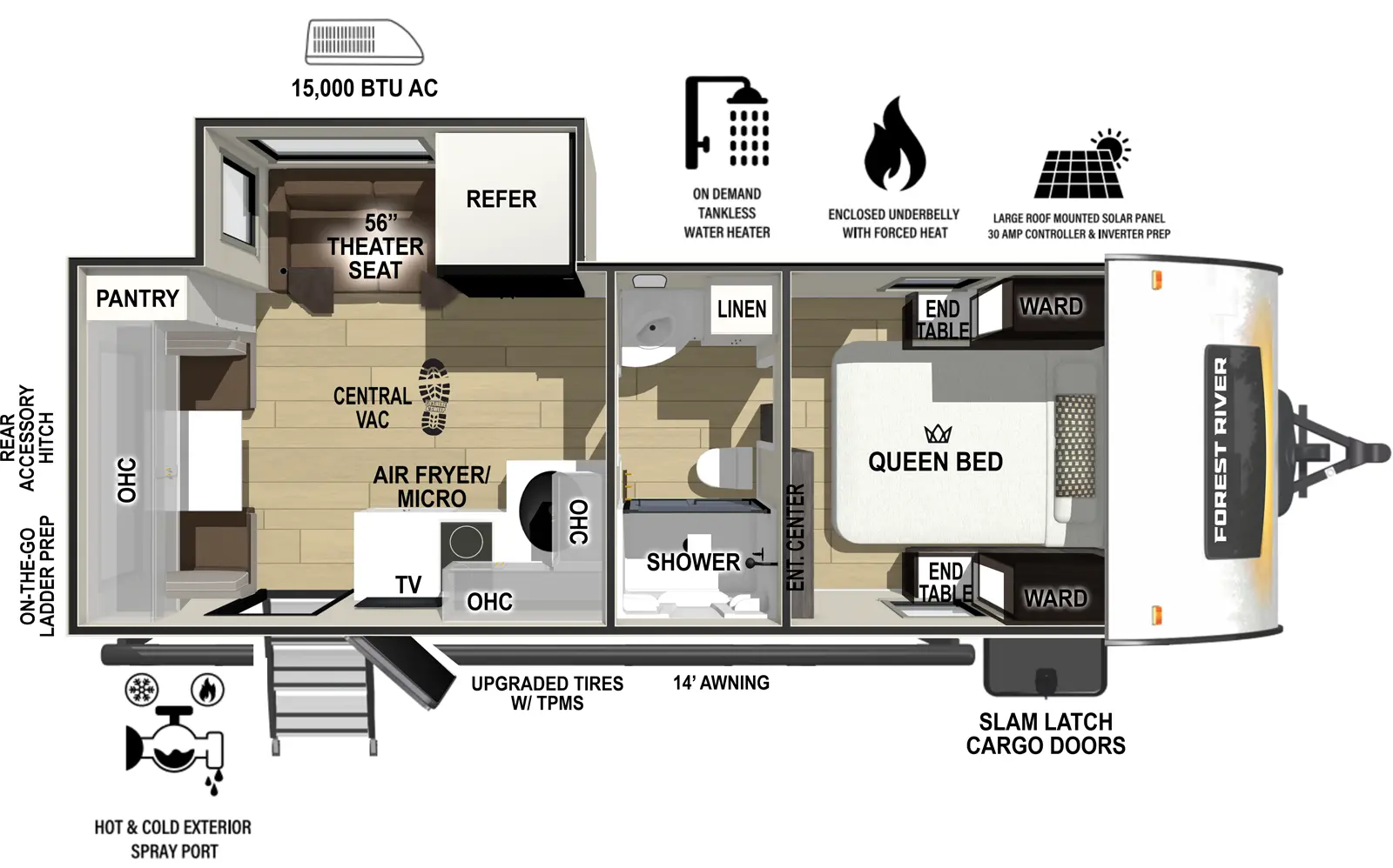 R Pod RP-198 Floorplan
